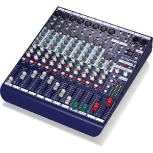 Midas DM12 12 Input Analogue Live and Studio Mixer with Midas Microphone Preamplifiers