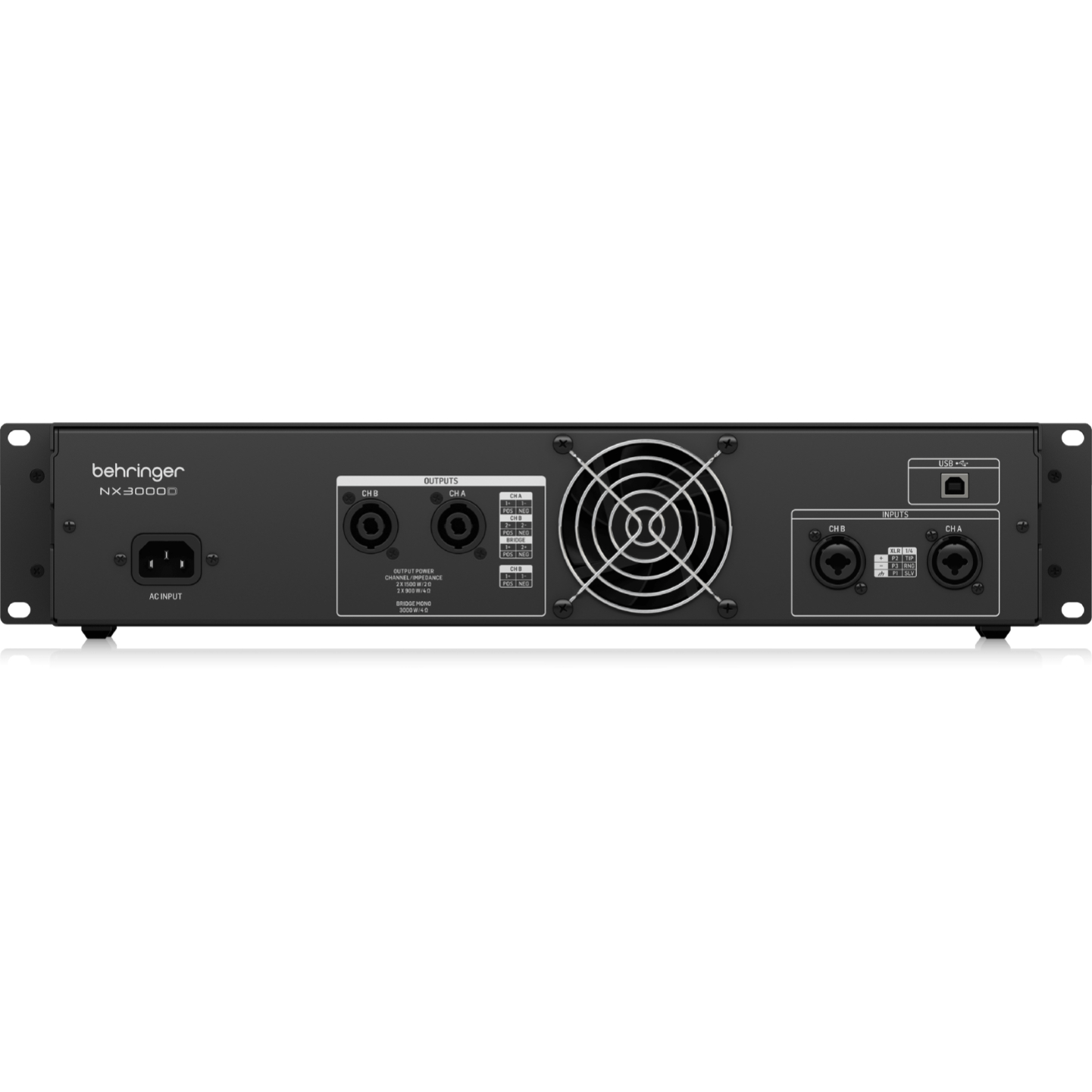BEHRINGER ベリンガー NX3000D ステレオ パワーアンプ BEHRINGER NX3000D 2-Channel 3000W Amplifier | SBR Pro Sound
