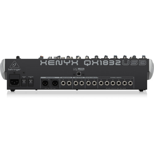 Behringer QX1832USB 18-Input Mixer With Multi-FX | SBR Pro Sound