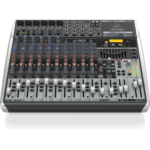 Behringer QX1832USB 18-Input Mixer With Multi-FX | SBR Pro Sound