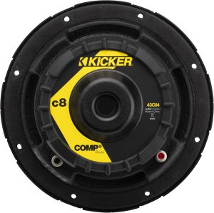 KICKER Comp C8 8インチ サブウーファー 2発 4Ω Kicker Comp 43C84 8-inch 200Watt SVC Subwoofer | SBR Pro Sound