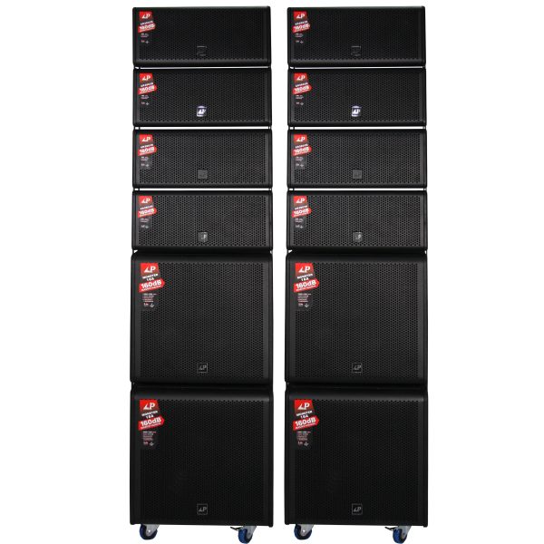 Lane Pro X-Array Monster18 Powered Line Array Speaker System | SBR