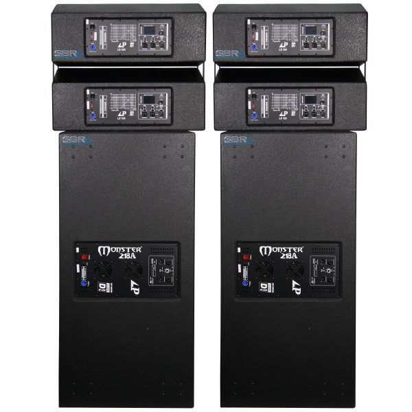 Lane Pro X-Array Monster 218 Line Array Speaker System | SBR Pro Sound