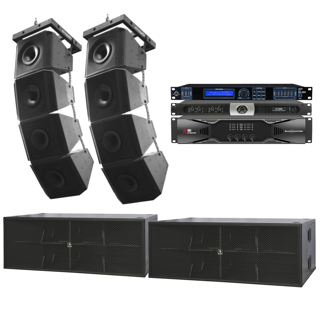 Cat King Po Arena Medium Format Line Array System | SBR Pro Sound