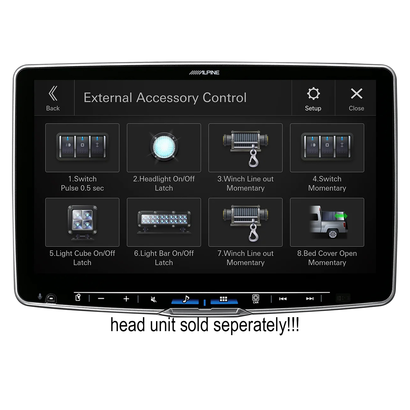 Alpine KAC-001 - 8-Input Accessory Controller Module| SBR Pro Sound