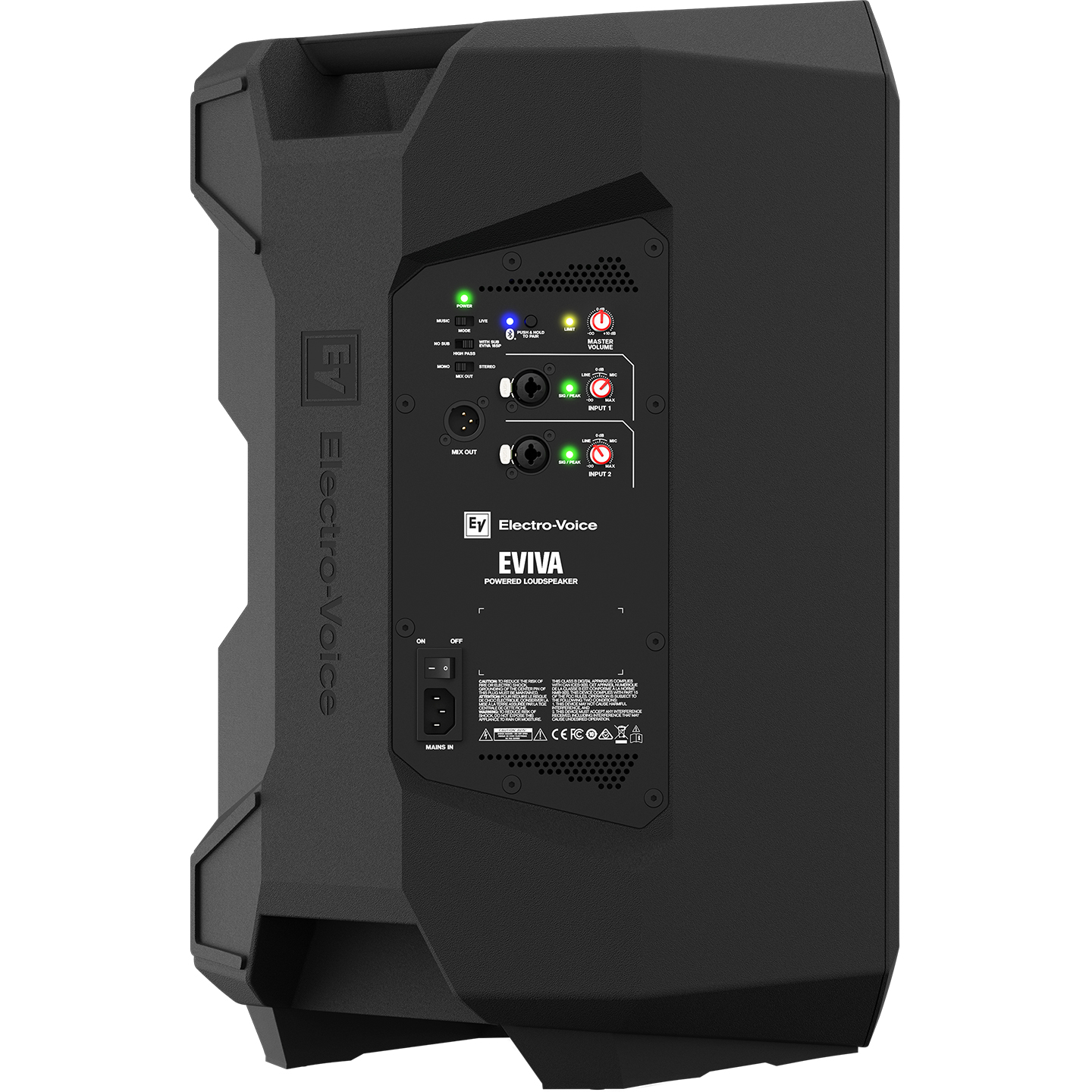 SIEPON EVHA スィエポンエヴァ Electro Voice EVIVA 12P - 12-Inch Portable Powered Loudspeaker 12