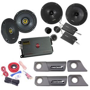 Kicker Land Cruiser 70 Series CS Combo 1   Speaker System Upgrade for Toyota Land Cruiser 76 & 79