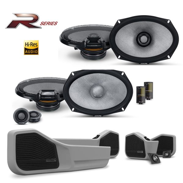 Alpine LC70-R269P - R2-Series Front and Rear for LandCruiser 76