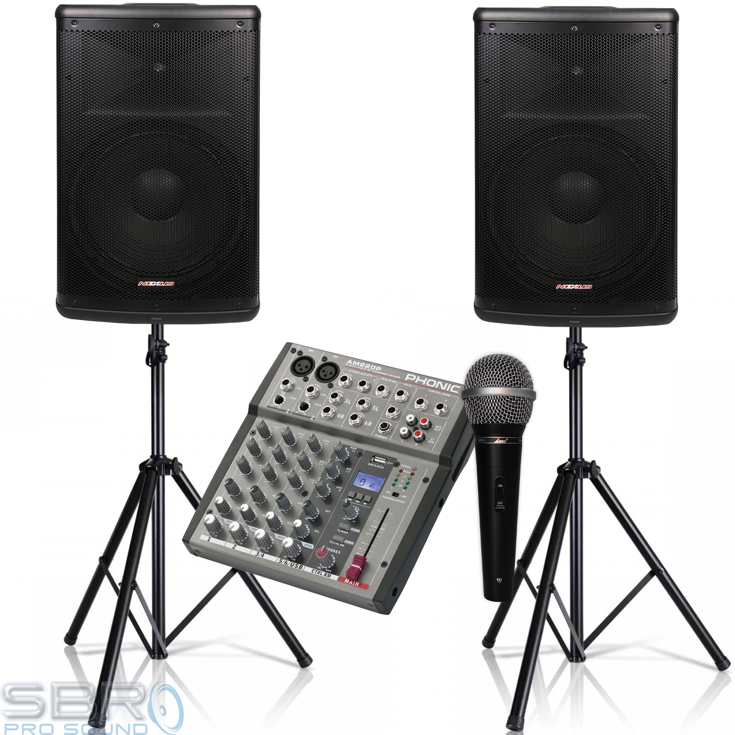 Nexus NX-400-2A Bundle | SBR Pro Sound