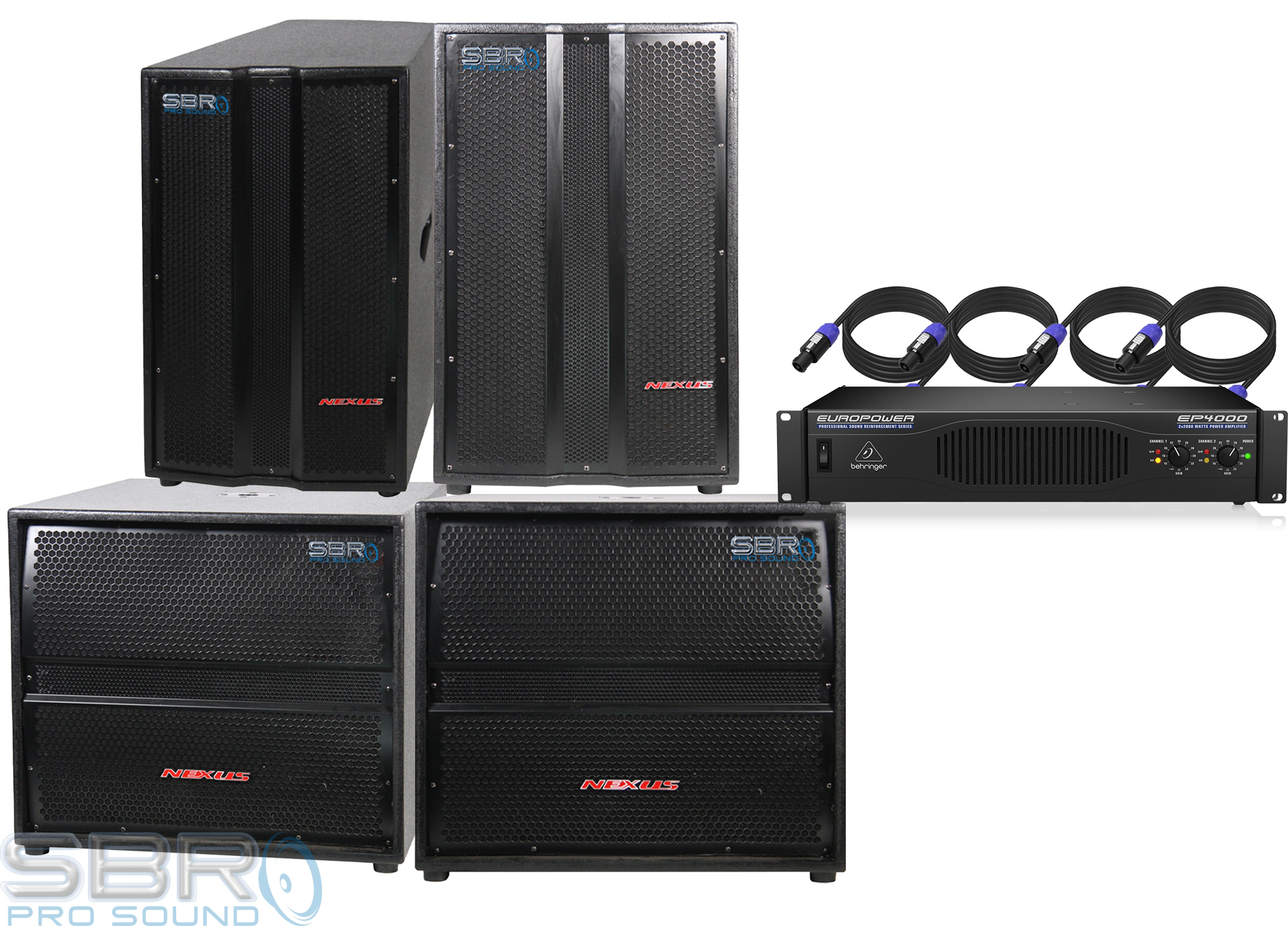 Nexus PRO MKII Loudspeaker PA Speaker System| SBR Pro Sound