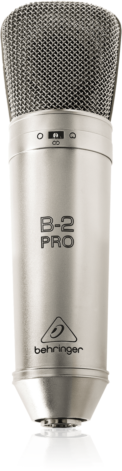 Behringer B-2 Pro Large Dual Diaphragm Studio Condenser Mic | SBR