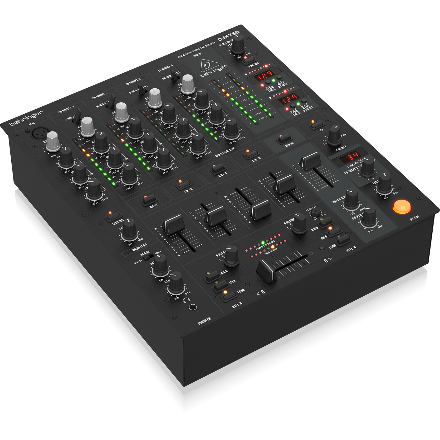 Behringer DJX750 5-Channel DJ Mixer | SBR Pro Sound