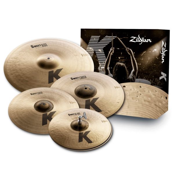 Zildjian KS5791 4-Piece K Sweet Cymbal Pack | SBR Pro Sound