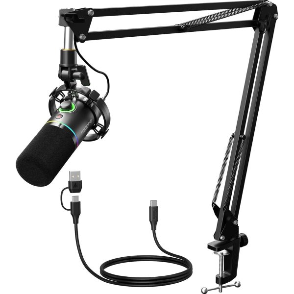 COCKPIT PAIR MIC ダイナミックマイクロホン MAONO PD200XS USB/XLR Dynamic Microphone Set