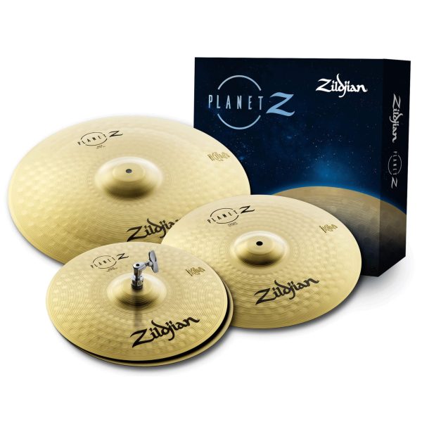 Zildjian ZP4PK 3-Piece Planet Z Cymbal Pack | SBR Pro Sound
