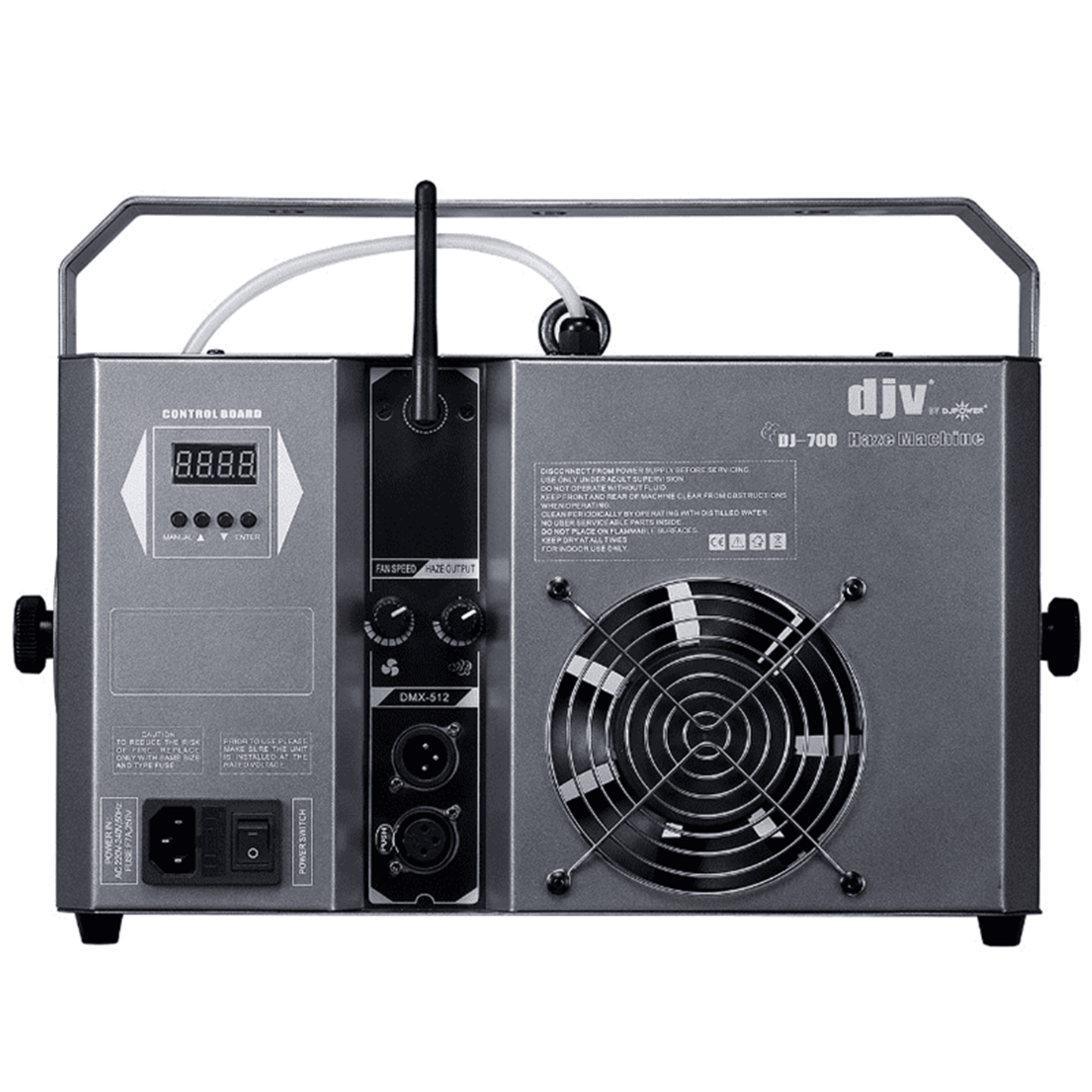 DJPower DJ-700 – 1200W Compact Haze Machine | SBR Pro Sound