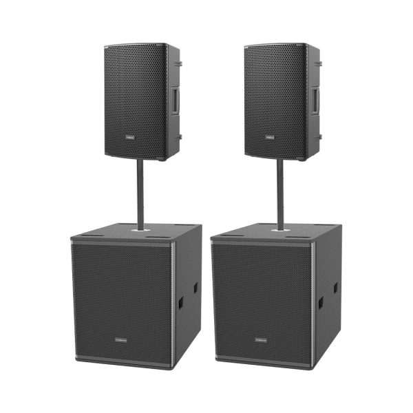 Audiocenter CA Jam Pack 12 & Sub - Active Speaker Combo | SBR Pro