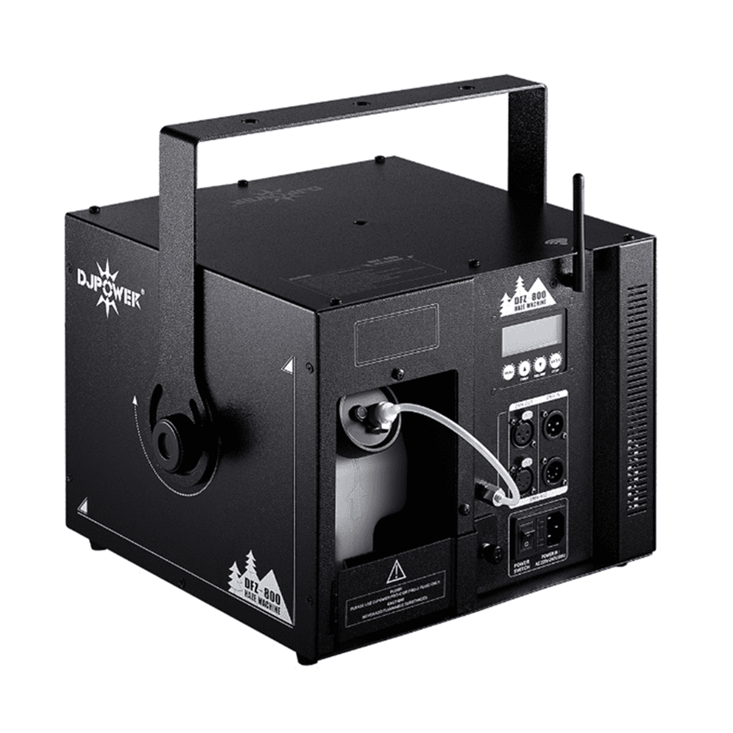DJPower DFZ-800 - 1200W Haze Machine | SBR Pro Sound