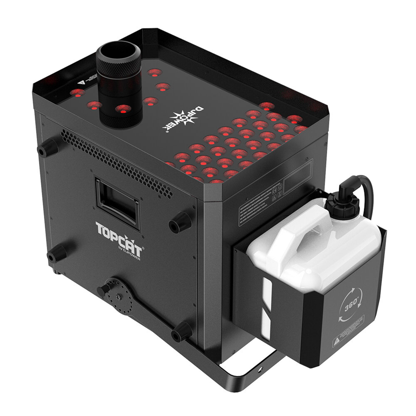 Nitro バインディング machine 19-20 ブラック DJPower H-20V - 3100W Top CO₂ Jet Fog Machine | SBR Pro Sound