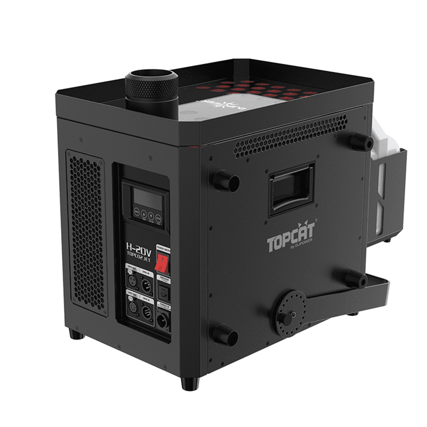 DJPower H-20V - 3100W Top CO₂ Jet Fog Machine | SBR Pro Sound