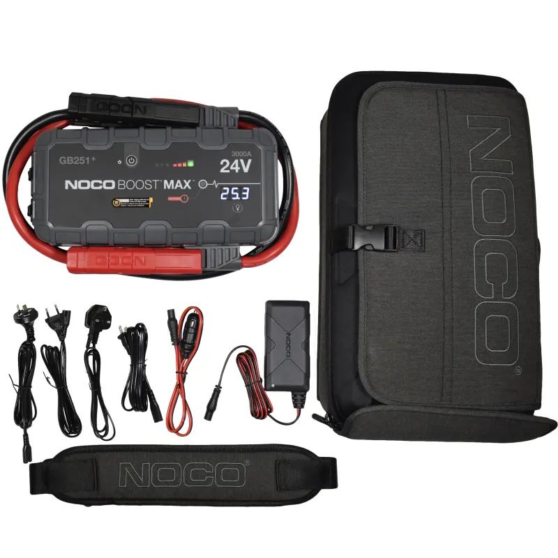 NOCO Boost MAX GB251+ - 3000A 24V UltraSafe Jump Starter| SBR Pro