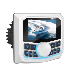 MarineTech MS-54RVW - 3" Powersport & Marine Digital Media Receiver W/Bluetooth