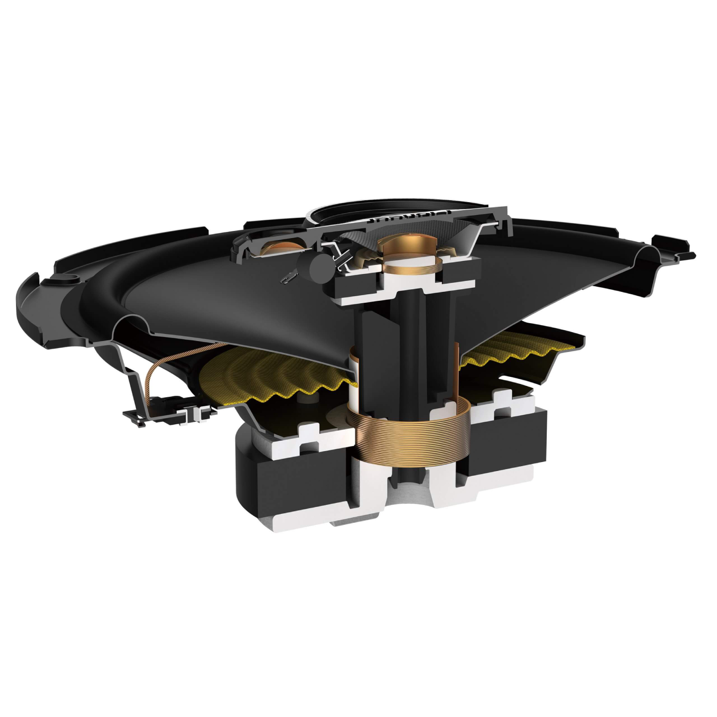 thumbnail image 2 of Pioneer TS-A1687S 6.5-Inch 4-Way Coaxial Car Speakers – 350W Max, 80W RMS, Open Box 2 of 3