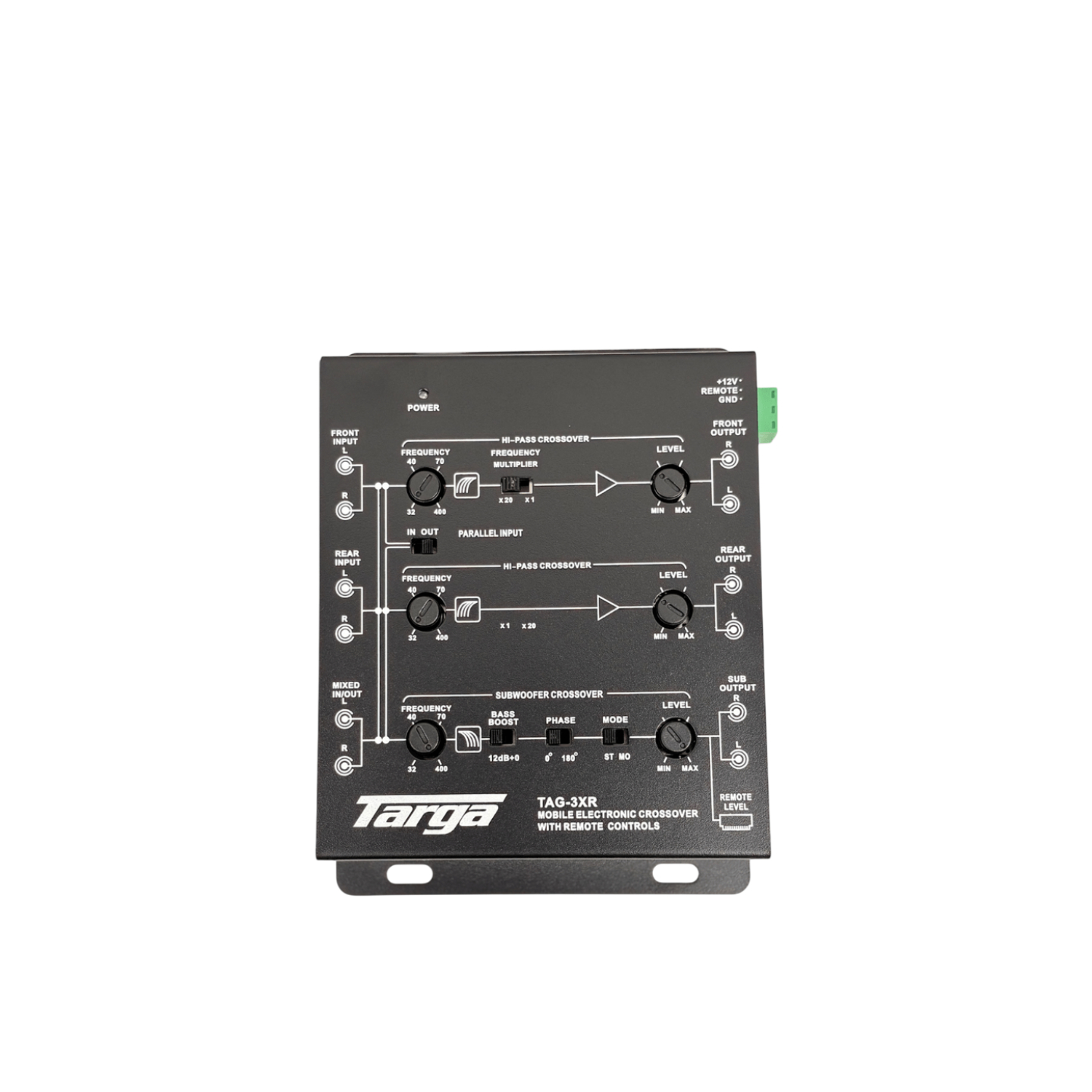 Targa TAG 3XR - 2/3-Way Electronic Car Audio Crossover | SBR Pro Sound