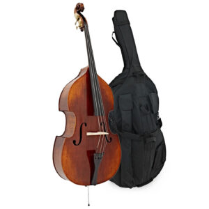 Stentor Student Double Bass Outfit 1950LC 3/4 – Student Double Bass with Case & Bow