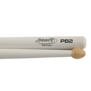 Andante PB 2 Snare Drum Sticks White