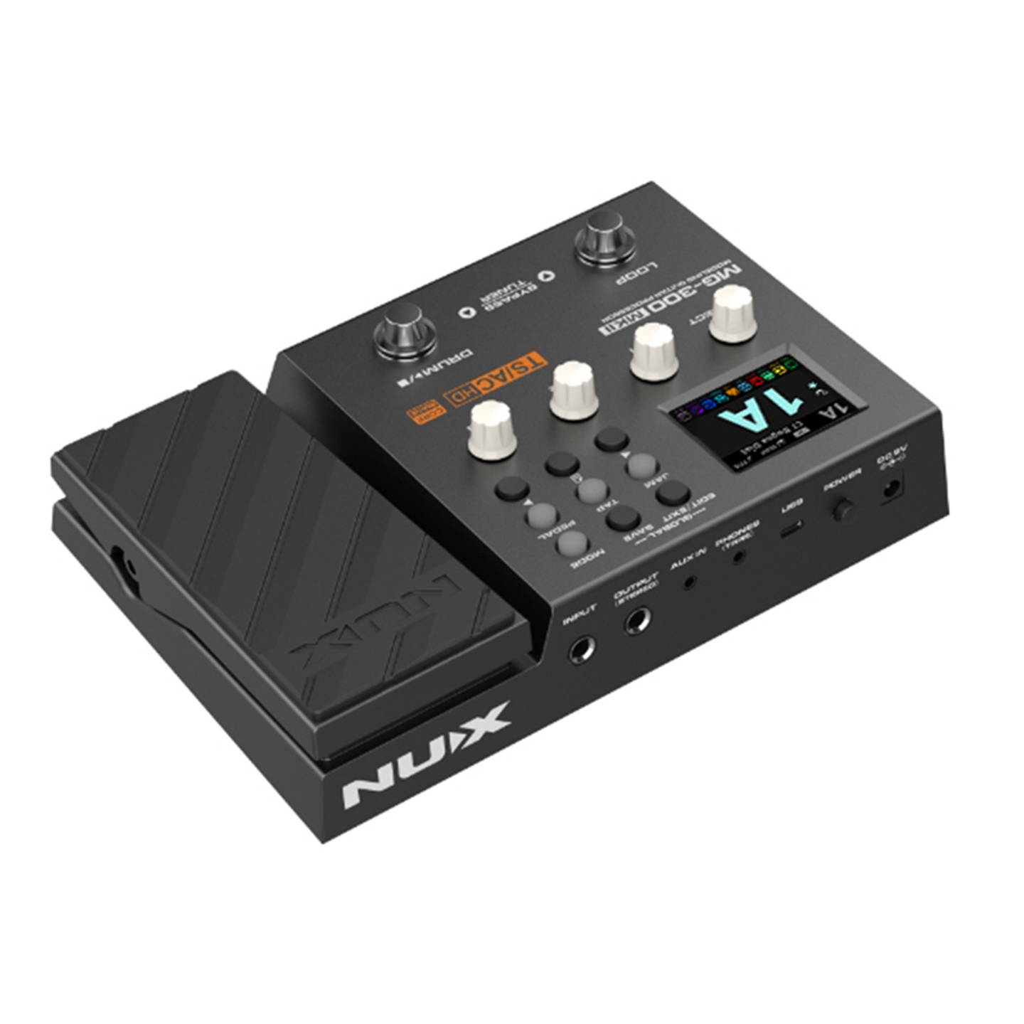 NUX MG-300 MKII モデリングギタープロセッサー NUX MG-300 MKII Modeling Guitar Processor User Manual - Manuals+