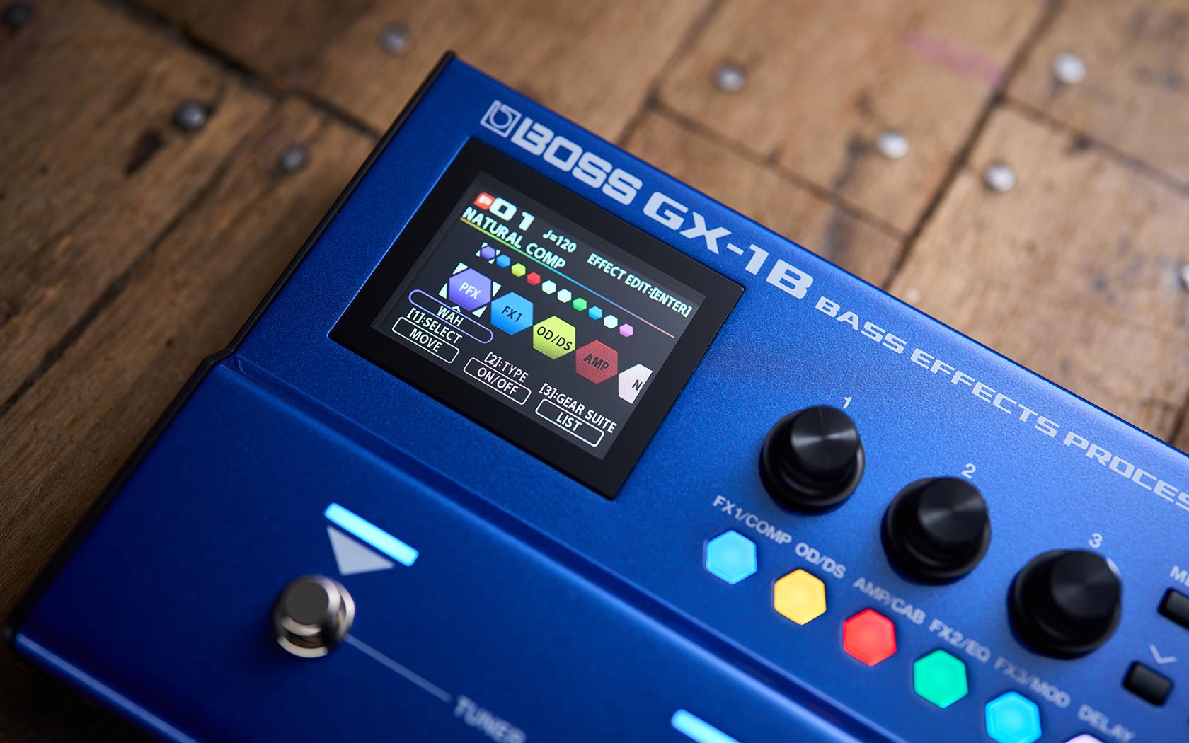 GX-1B BOSS ベース Bass Music Green Harry – Pedal Processor Multi-Effects Bass GX-1B Boss Processor Effects ベース