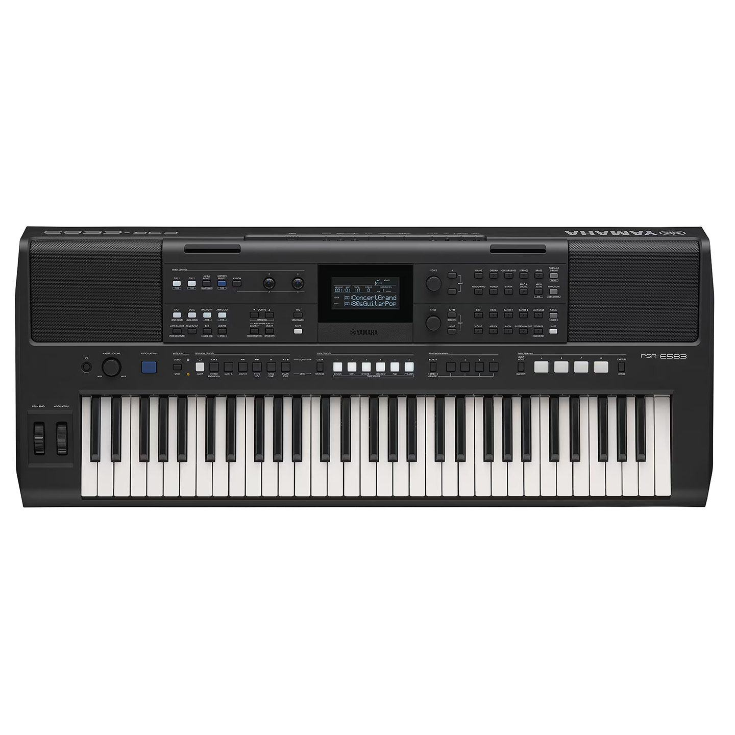 Yamaha PSR-E583 61-Key Performance Keyboard | SBR Pro Sound
