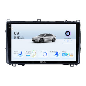 TT Audio Corolla Quest Neo Head Unit Front View TT Audio Toyota Corolla Android Head Unit Dashboard Installation TT Audio Corolla Quest Neo IPS Touchscreen Display TT Audio Corolla Quest Neo Apple CarPlay Android Auto Screen TT Audio Toyota Corolla 2014-2023 Android Radio Interior View