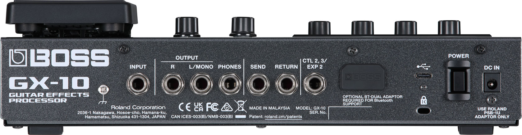 Boss GX-10 Guitar Effects Processor | SBR Pro Sound