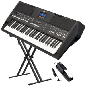 Yamaha PSR-SX600 Bundle - 61-Key Arranger Workstation Set