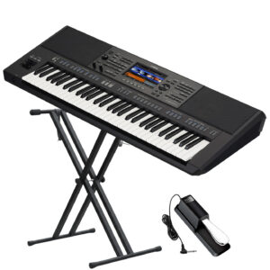 Yamaha PSR-SX920 Bundle - 61-Key Professional Arranger Workstation Set