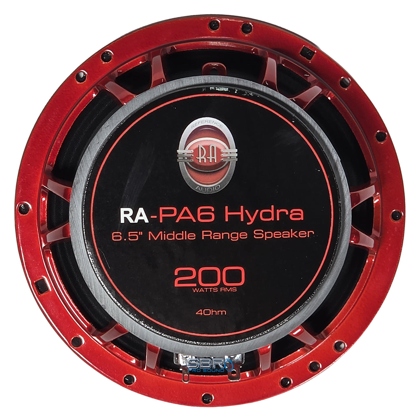 5Cディスペクター Reference Audio PA6 Hydra 6.5” Pro Midrange Speaker – 200W RMS