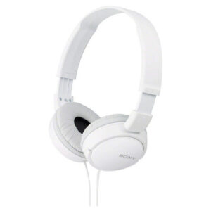 Sony MDR-ZX110 Foldable On-Ear Headphones - White