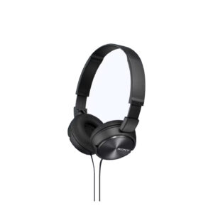 Sony MDR-ZX310AP (Black) Folding Aux Headphones with Mic