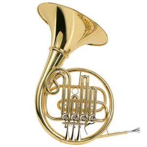 Santa Fe F Single French Horn 4 Keys – Lacquer