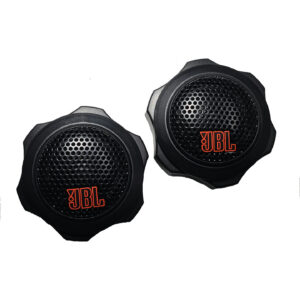 Upgrade your vehicle's sound system with the JBL Stage1 Edge-Driven Silk Dome Tweeters, engineered to deliver crisp, detailed highs with the legendary JBL sound signature. Featuring an edge-driven silk dome design, these tweeters produce smooth, natural high frequencies without harshness, even at higher volume levels. Designed with a compact frame architecture, the Stage1 tweeters fit most vehicles with minimal or no modifications, making installation quick and straightforward. Every JBL speaker is competitively tuned and carefully voiced to ensure balanced performance and consistent sound quality across the entire JBL range. Whether you're replacing factory speakers or enhancing your existing audio system, the JBL Stage1 tweeters provide improved clarity, wider sound dispersion, and exceptional listening performance. Features Edge-driven 19mm (3/4-inch) silk dome tweeters Smooth, detailed high-frequency response Wide sound dispersion for improved imaging Crisp highs without harshness at high volume Compact design fits most vehicles Easy installation with minimal modifications Competitively tuned for JBL's signature sound Ideal for factory audio upgrades 4 Ohm impedance High power handling for aftermarket systems Specifications Speaker Size: 3/4-inch (19mm) Tweeter Type: Edge-Driven Silk Dome Power Handling (RMS): 80W Peak Power Handling: 640W Sensitivity: 90dB (2.83V) Frequency Response: 2kHz – 20kHz Nominal Impedance: 4 Ohms