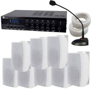 Lane Line Voltage Kit 3.5 - 600W 6-Zone PA System
