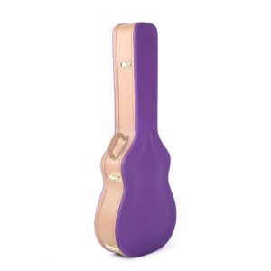 Real Mission RM WC08A Acoustic Guitar Case - 2 tone Purple