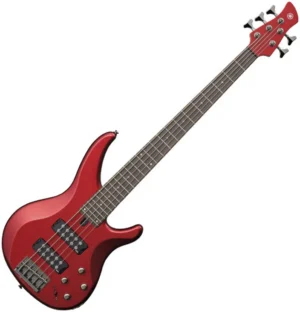 Yamaha TRBX305 5-String Bass Guitar – Candy Apple Red