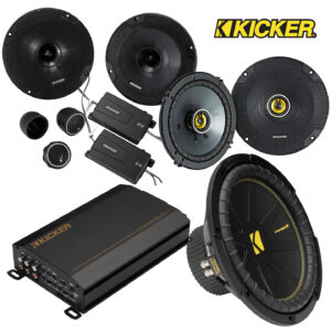 Kicker CS-Comp Combo – Complete Car Audio Upgrade Package