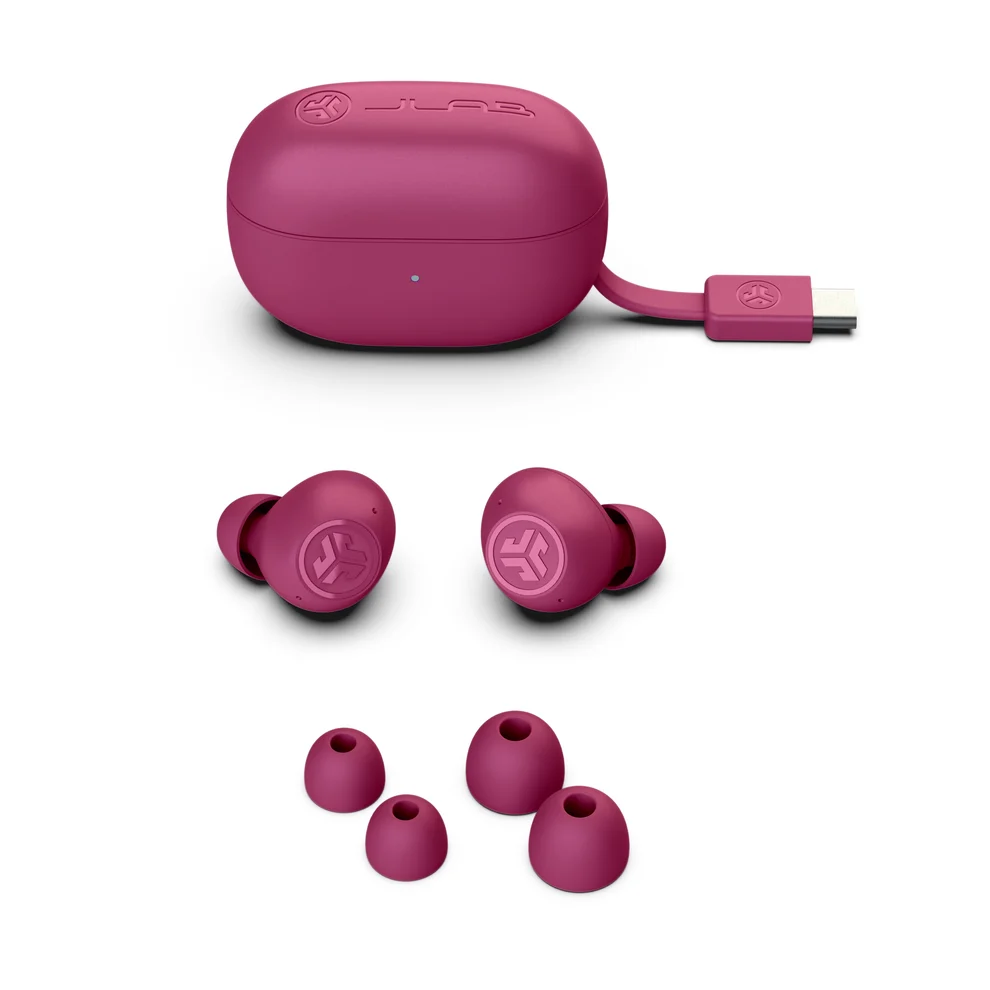 JLAB - Go Pop ANC True Wireless Earbuds Fuchsia| SBR Pro Sound