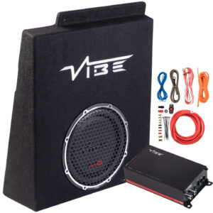 VIBE BlackAir BA10HILUX-V5 Kit - Toyota Hilux 10" OEM-Fit Subwoofer Kit W/ PowerBox 400.1M-V7 Amplifier