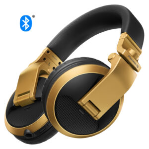 Pioneer HDJ-X5BT-N – Bluetooth Professional DJ Headphones (Gold)